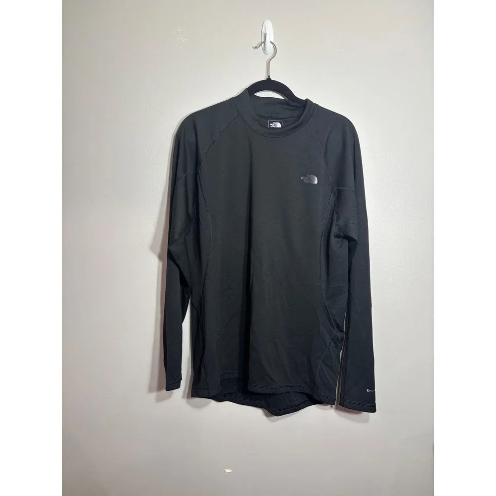 The North Face‎ FlashDry Long Sleeve Athletic Shirt Mens L Black